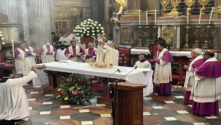 actividades para el 1 y 2 de Noviembre de 2023 en la Catedral de Puebla
