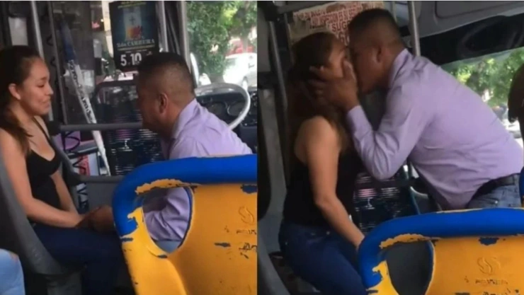 video propuesta matrimonio transporte público nuevo león