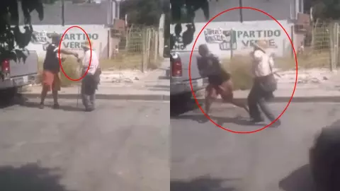 ¡Engañaba a todos! Hombre ciego recibe monedas falsas y recupera la vista para reclamar