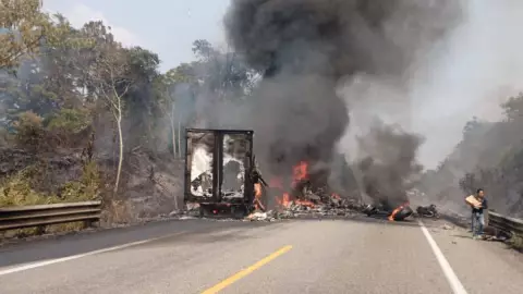 Accidente Las Choapas.