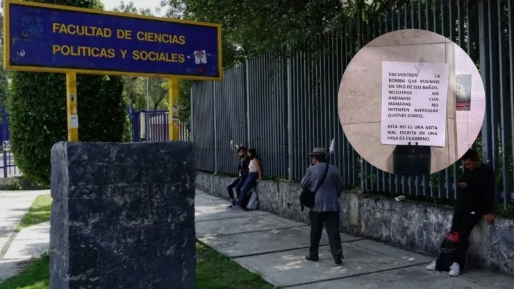 Facultad de Ciencias Políticas: Desalojan escuela en la UNAM por amenaza de bomba