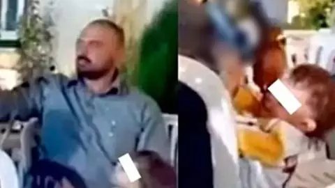 Menor le dispara a su padre