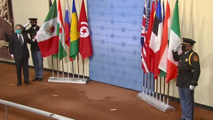 juan ramón de la fuente participa en el Consejo de Seguridad de la ONU