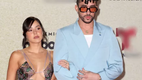 Bad Bunny y Gabriela Berlingeri
