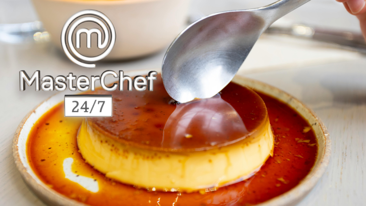Cómo preparar un flan de caramelo al estilo MasterChef 24/7