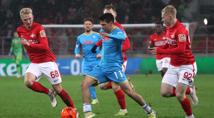 Chucky Lozano Napoli Serie A Europa League