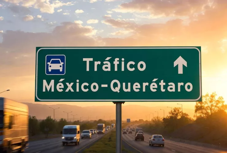 Tráfico intenso en la carretera México-Querétaro hoy.jpg