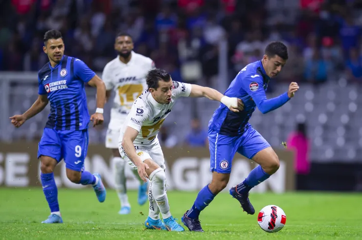 Se van 40 minutos en el Cruz Azul vs Pumas