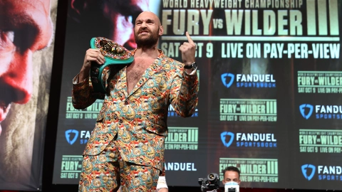 Tyson Fury Deontay Wilder Box Azteca Top Rank