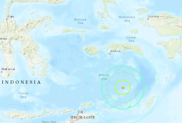 Fuerte sismo sacude Indonesia