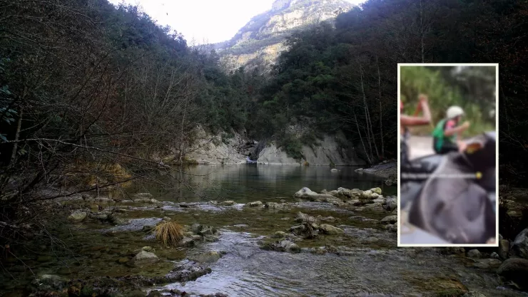 ¡Impresionante rescate! “Vaqueros marinos” arriesgan todo para salvar a un toro en río desbordado