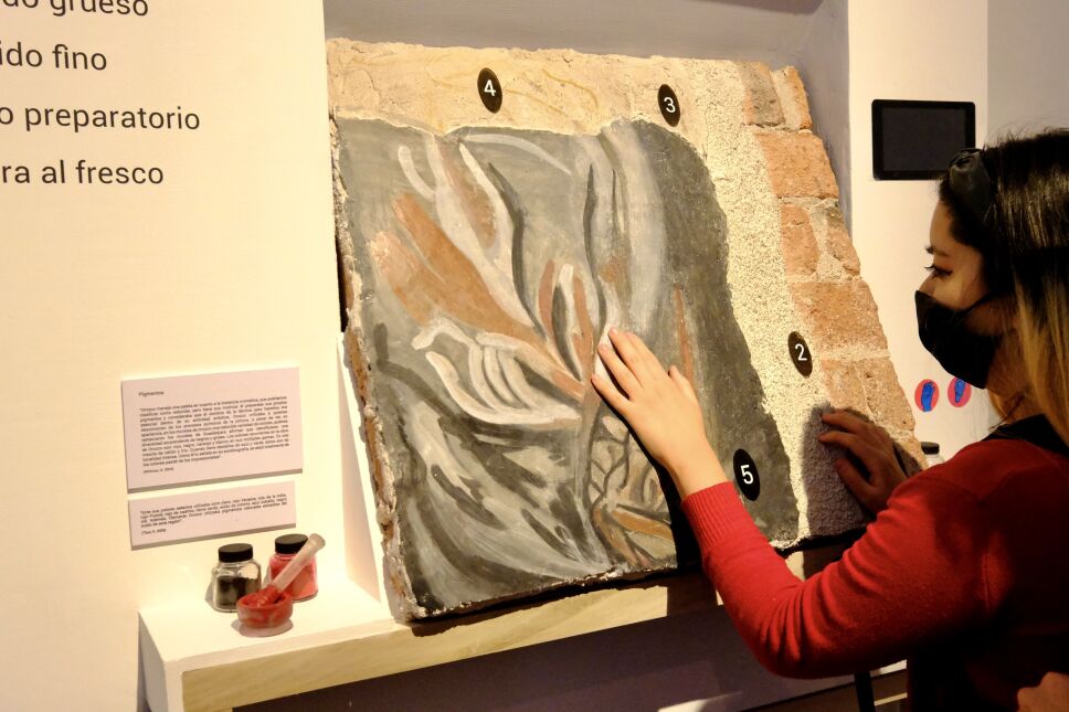 Ser fuego la exposicion del muralismo multisensorial