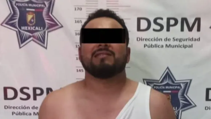 Detienen a hombre en Mexicali por agredir a su pareja embarazada el 6 de abril