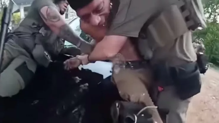 Hombre detenido le devuelve la mordida a un perro en Estados Unidos. .jpg