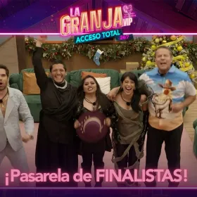 pasarela de finalistas en la granja vip