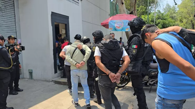 Frustran robo de volteos en GAM; detienen a 21 integrantes de “Los 300"