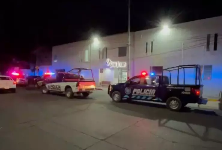 Joven lesionado tras recibir un balazo en la pierna en Aguascalientes hoy 19 de marzo