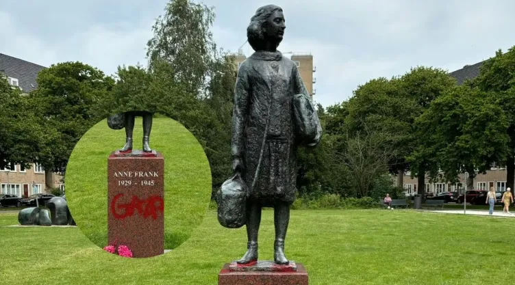 gaza-estatua-ana-frank