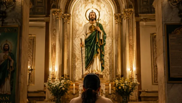 Cuando se perdió la esperanza… Este es el momento en el que se hacen peticiones a San Judas Tadeo