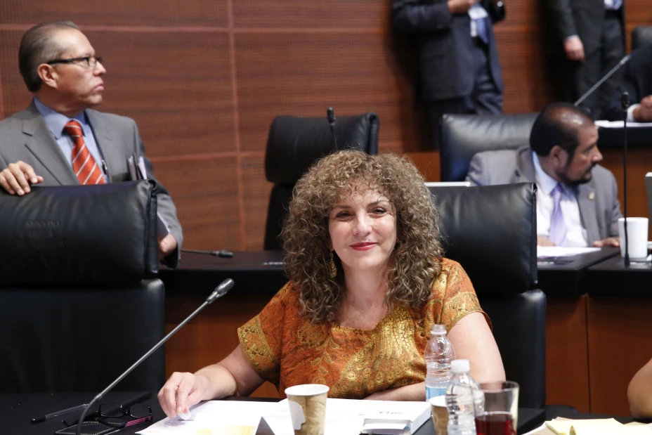 La senadora del PRD, Luz María Beristain