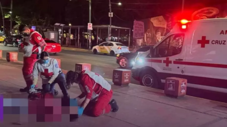 ZMG: Hombre sufre aparatosa caída al regresar de su cumpleaños y termina fracturado del cráneo