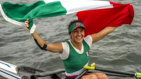 ¡Histórica! Kenia Lechuga consigue su pase en remo a París 2024