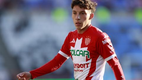 Heriberto Jurado con Necaxa vs Pachuca