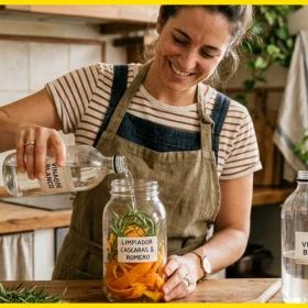 Vinagre balcno naranja