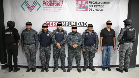 Pakales detenidos por golpear a joven en Chilón, Chiapas