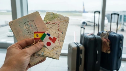 Primer viaje internacional