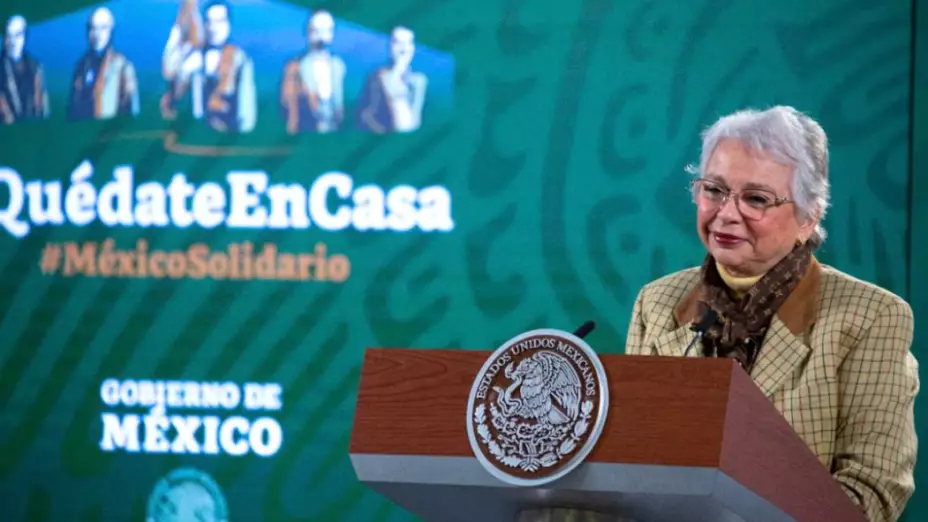 “Yo feliz de la vida de que el Presidente regrese a las mañaneras”, dijo la secretaria de Gobernación.