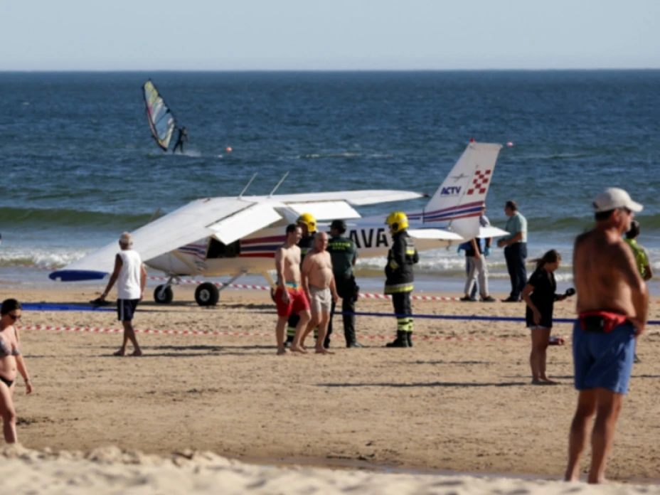 Accidente de avioneta, Portugal
