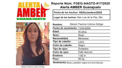 Alerta Amber Guanajuato