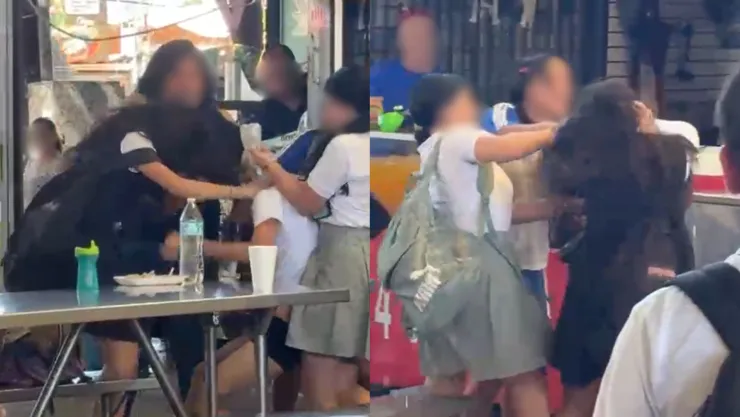 Pelea entre estudiantes en Los Mochis