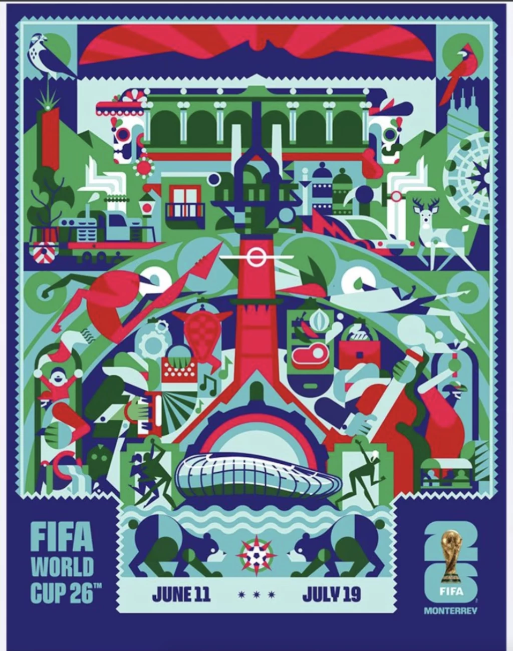 Conoce a Mario Cortés “Cuemanche”, el artista mexicano del Mundial 2026
