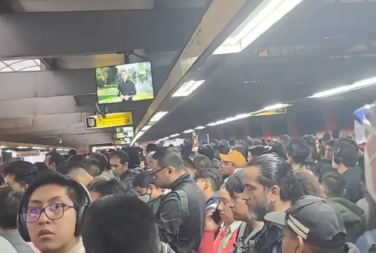 Líneas del Metro CDMX hoy 24 de abril de 2024 con retrasos