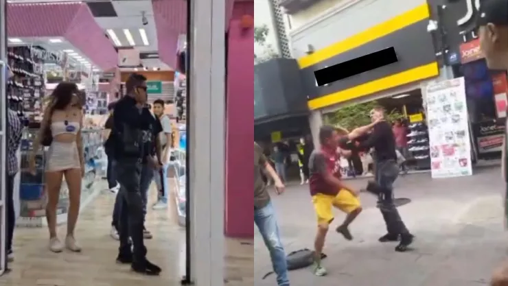 VIDEO | Captan a Alex Marín peleando en pleno centro de Guadalajara, ¿ganó o perdió?