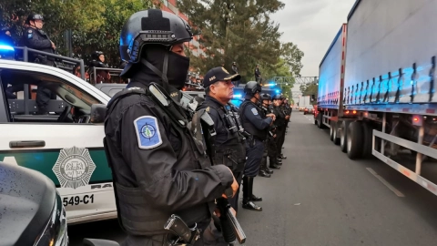 Realizan operativo en la Peralvillo para disminuir actividad delictiva