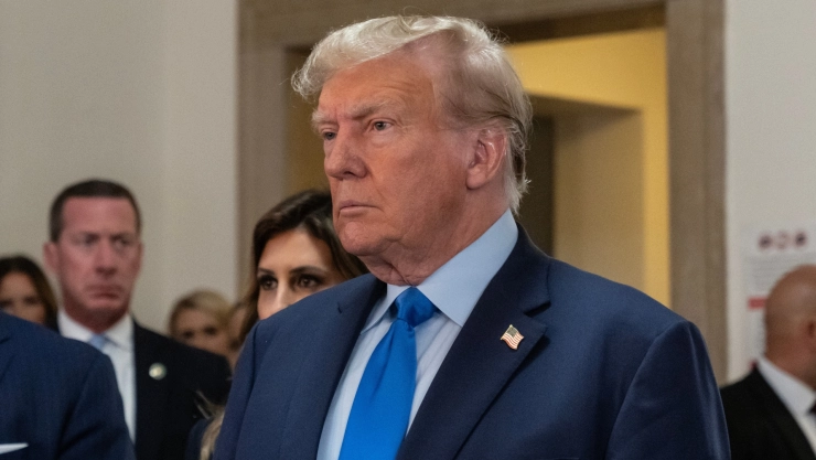 El candidato republicano a la Casa Blanca Donald Trump.