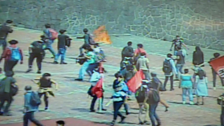 Presuntos porros agreden a estudiantes frente a Rectoría UNAM