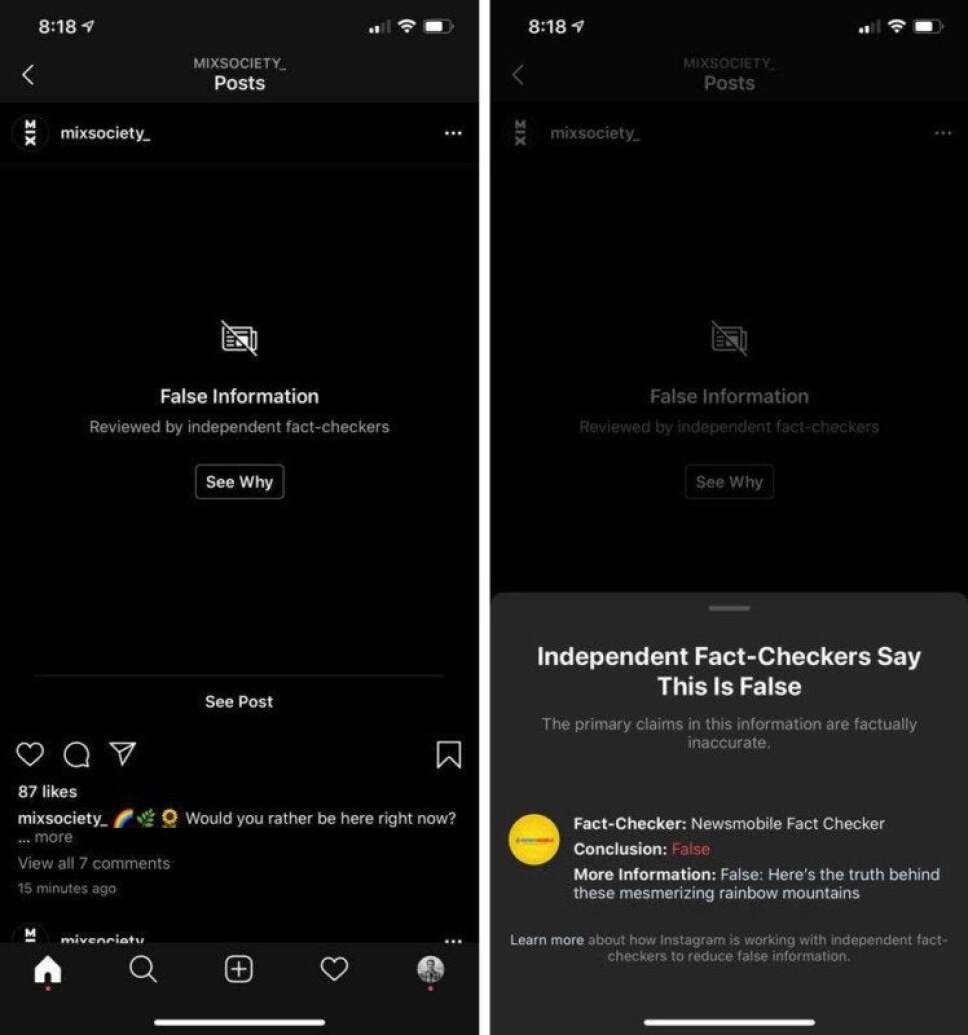 instagram censura