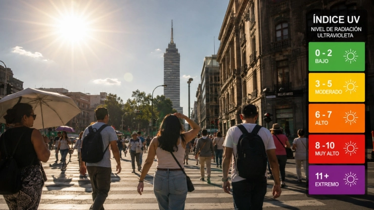 CDMX alerta radiación UV alta esto le pasa a tu piel