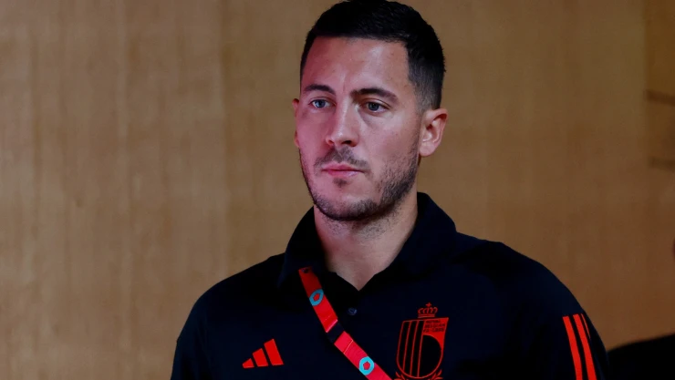 Eden Hazard se retira de la selección de Bélgica