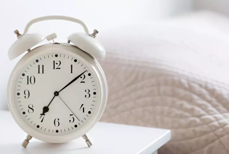 Reloj despertador por el cambio de horario