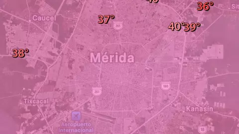 sensacion termica merida.