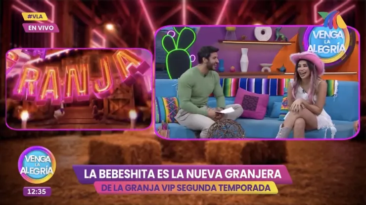 La Bebeshita hace reír a los conductores de Venga La Alegría