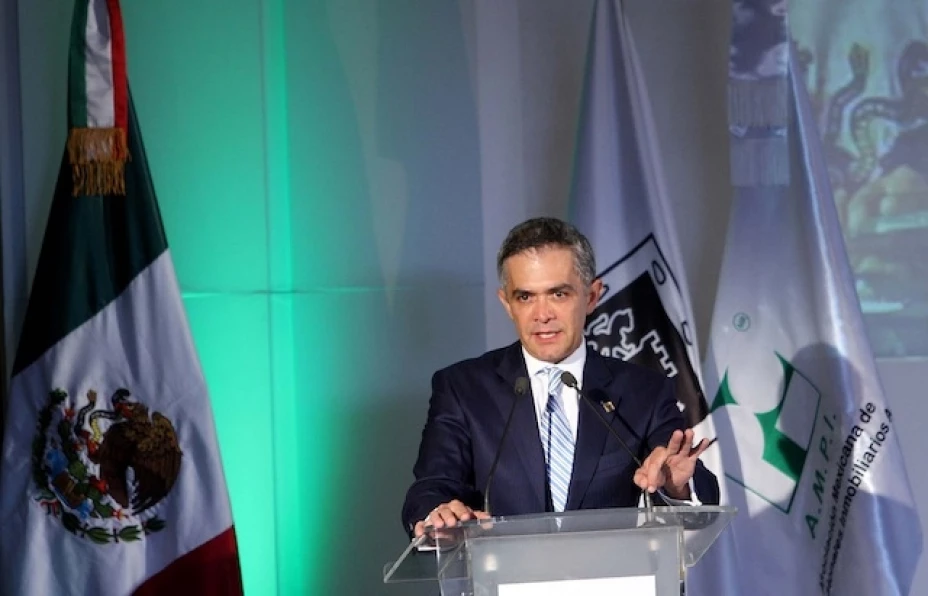 Miguel Ángel Mancera, jefe de Gobierno del DF