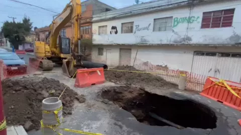 Socavón de la GAM no ha sido reparado por las autoridades