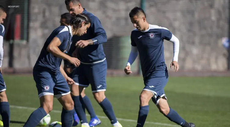 Cruz Azul entrenamiento