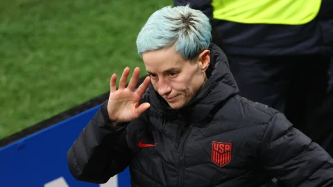 Megan Rapinoe dice adi&oacute;s a la selecci&oacute;n de Estados Unidos
